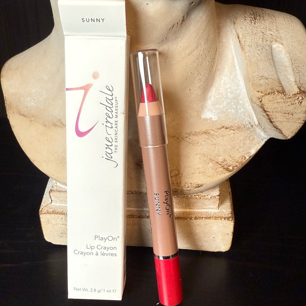 Jane Iredale PlayOn Lip Crayon High Matte‎ Lipstick Liner 2.8g New in Box Sunny